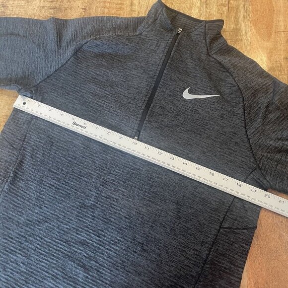 Nike running dri fit windbreaker jacket womens size M black softshell - Picture 8 of 10